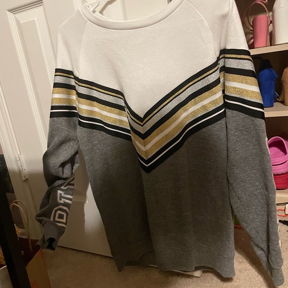 PINK long sleeve crew neck